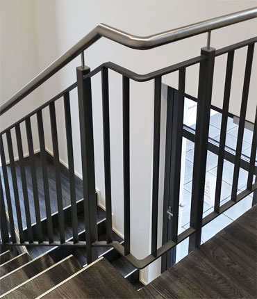 Modernes Treppengeländer